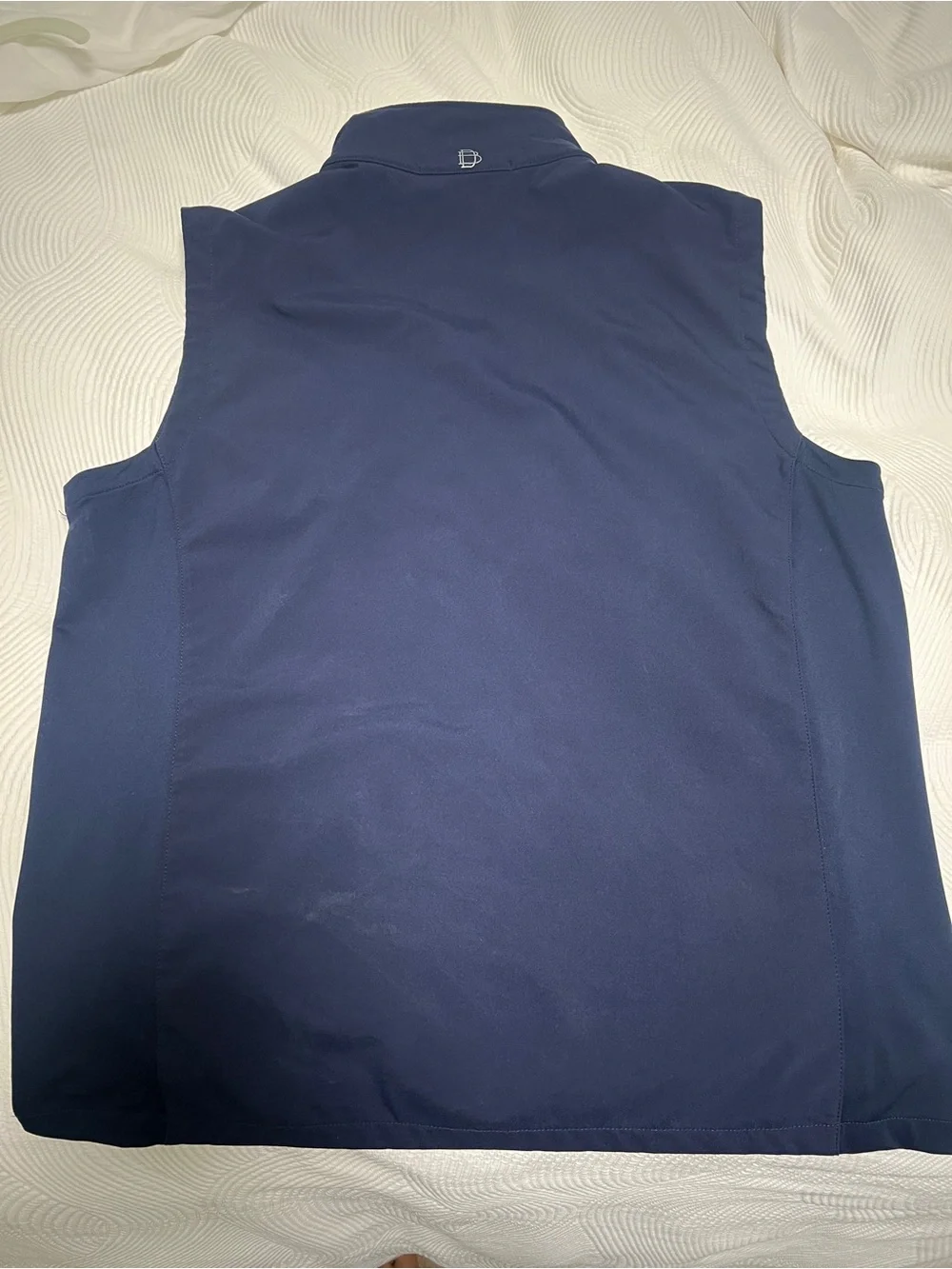 B.Draddy Golf Zipper Vest Navy Glen Arbor Golf Club